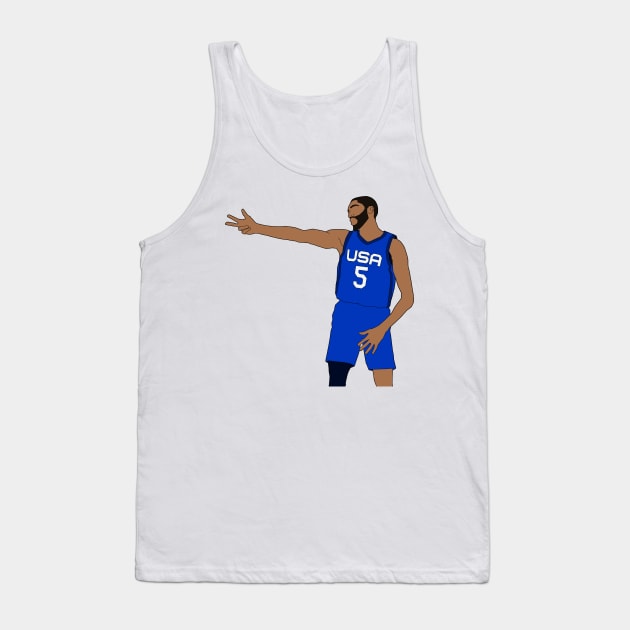 Mikal Bridges 3pt Celebration Tank Top by whelmd